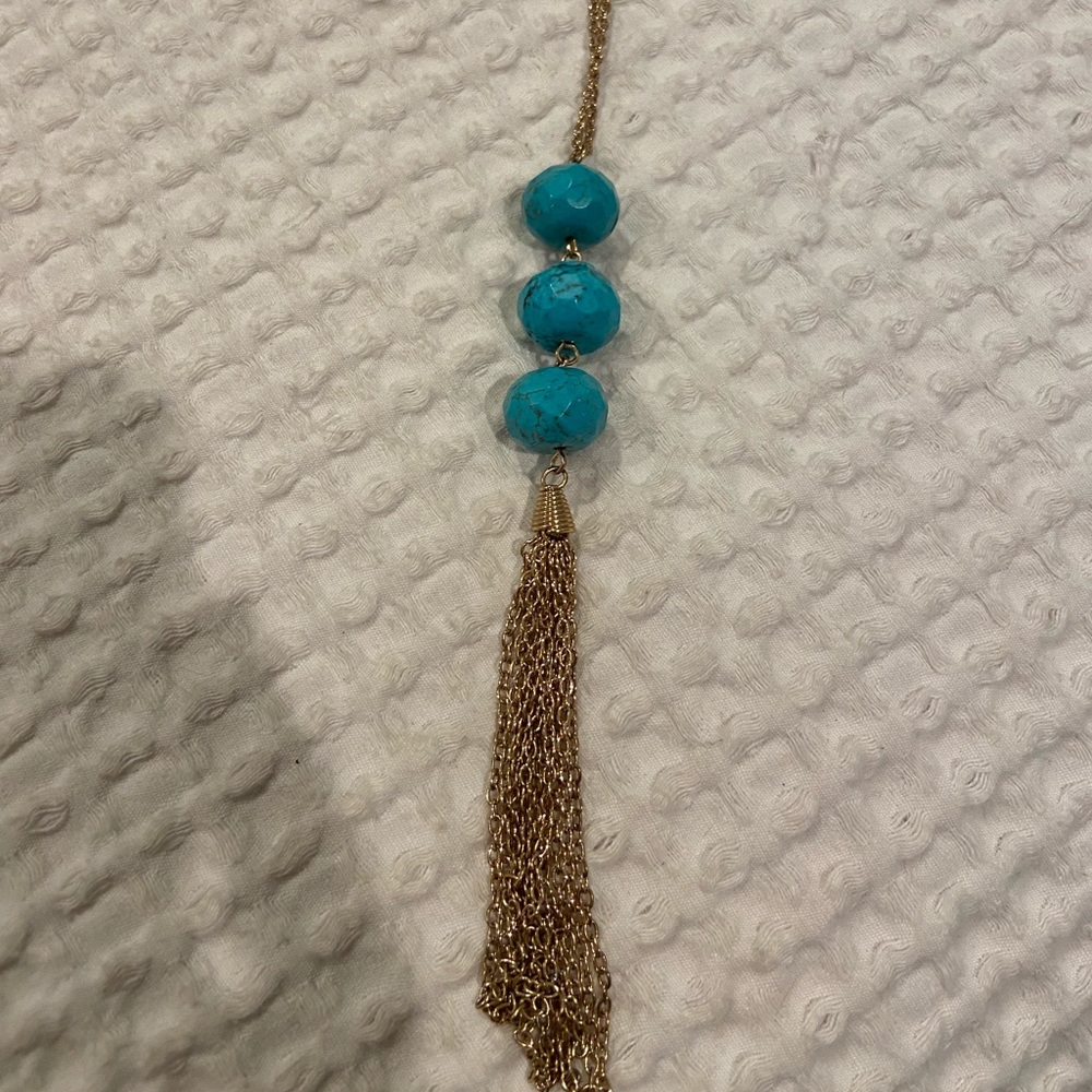 Turquoise Stone Necklace